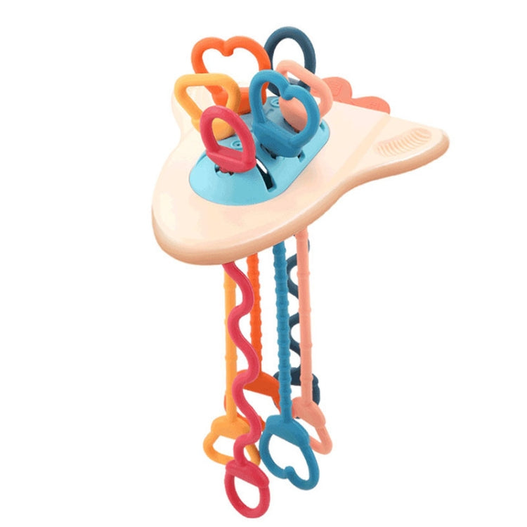 Baby Puzzle Fun Finger Pumping Toys Enlightenment Early Teaching Toys, Octopus (Blue), Octopus (Red), Cartoon Crab (Orange), Cartoon Crab (Green), Rocket (Blue), Rocket (Red), Flying Sword (Red), Flying Sword (White), Crab, Space Ship, Mobile Phone Rab...