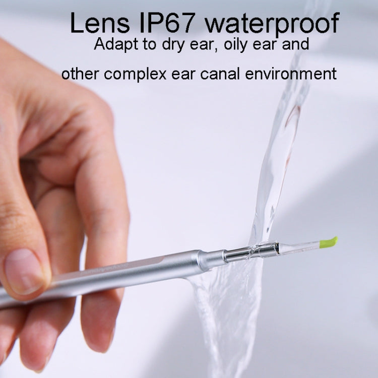 Teslong MS500 5 Inch HD Screen Illuminated Ear Pickers 3.9mm Diameter Visual Ear Care Tool, MS500