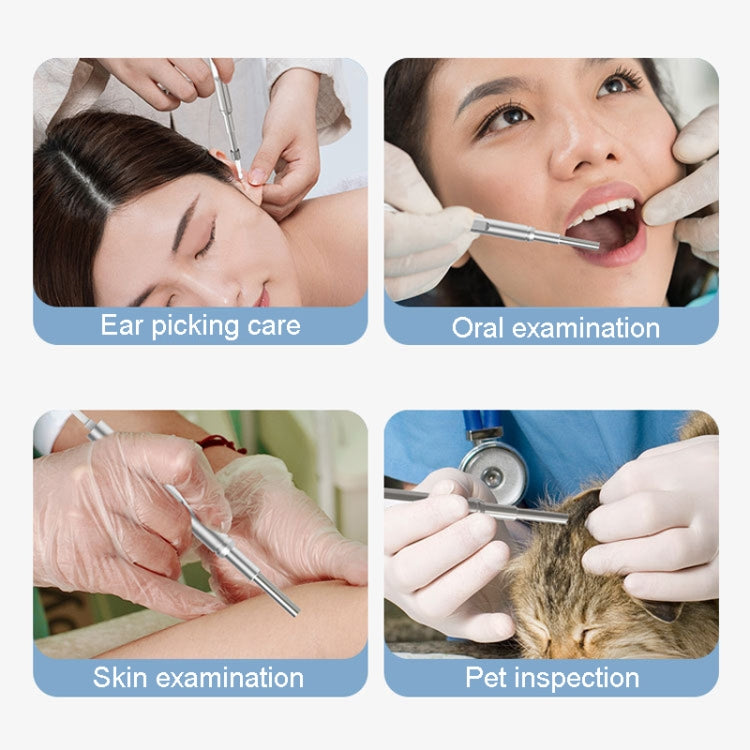 Teslong MS500 5 Inch HD Screen Illuminated Ear Pickers 3.9mm Diameter Visual Ear Care Tool, MS500