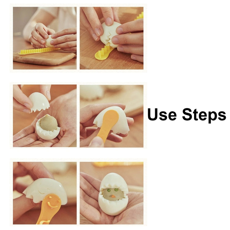 Lace Egg Cutter DIY Egg Mold Kitchen Salad Making Tools, 2pcs /Set