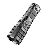 X9 Outdoor White Laser Digital Display Zoom Flashlight Long Range Lighting Flashlight, X9