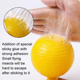 8cm Fruit Fly Balls for Indoor Use Insect Trap Sticky Insect Balls, Without Core