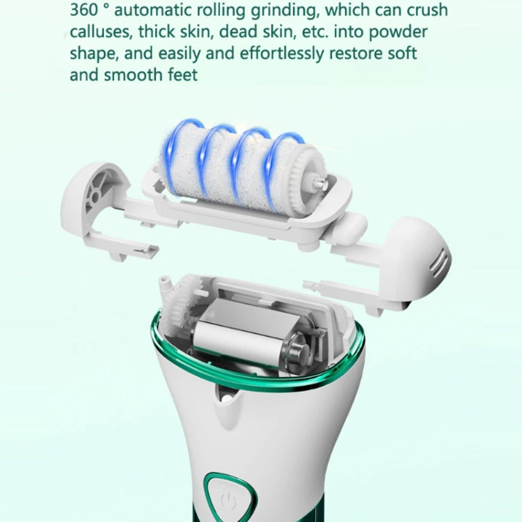 10pcs/set Household Electric Dead Skin Peeling Foot Grinder, Blue, Pink, Gold, Black