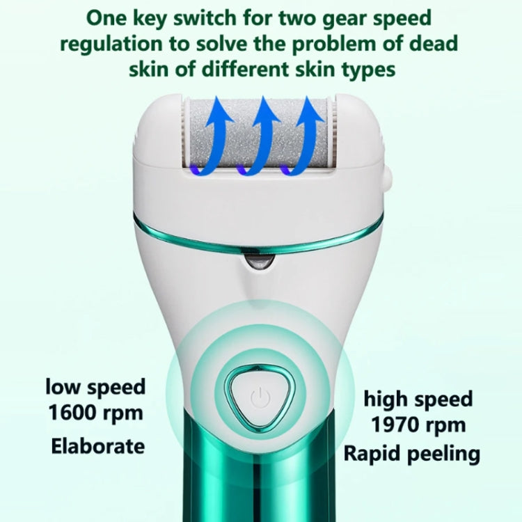 10pcs/set Household Electric Dead Skin Peeling Foot Grinder, Blue, Pink, Gold, Black