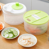Multifunctional Vegetable Dehydrator Large Capacity Kitchen Drain Basket Household Grater Slicer, Multifunctional Dehydrator