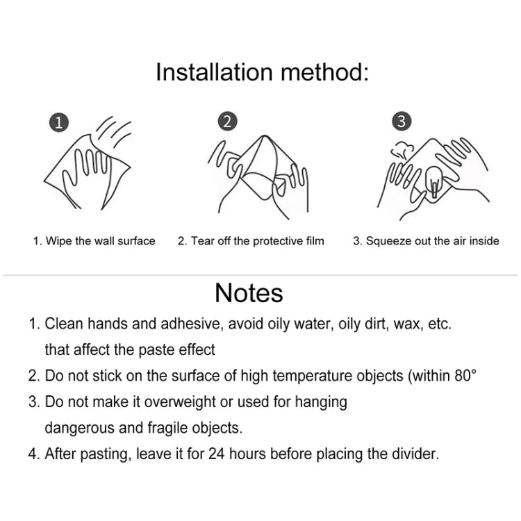 5pcs Adhesive Shelf Support Plastic Closet Cabinet Shelf Support Clip Punch Free Wall Hanger Sticker, Long Double Row Partition Tray