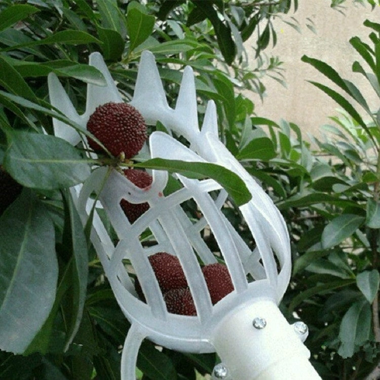 Large Garden Basket Fruit Picker Head High-Altitude Picking Fruit Artifact, Large 26cm