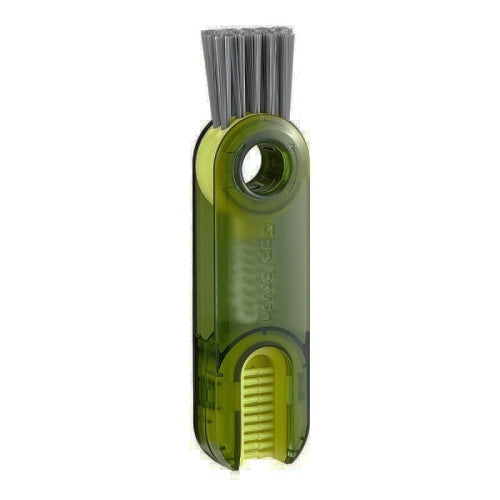 3 In 1 U shaped Cup Lid Cleaning Brush Water Bottle Cover Groove Cleaner, B Gray, B Blue, B Green