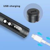 HX-08 USB Charging Portable Manicure Remover and Polisher Home Nail Art Tools, HX-08 (Grey)