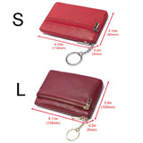 HUMERPAUL WX2010 Ladies Leather Mini Wallet Portable Coin Purse And Card Holder, S, L