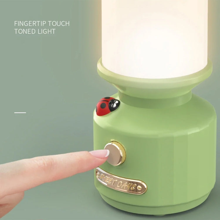 Tripolar Dimmable LED Bedside Night Light Camping Decorative Ambient Light