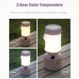 Tripolar Dimmable LED Bedside Night Light Camping Decorative Ambient Light