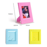 Mini 3-Inch Rivet Vertical Color Celebrity Photo Card Photo Frame