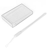 3 inch Ice Cream Glitter Photo Box Celebrity Photo Card Storage Box For Polaroids, Transparent, Pink, Purple, Blue, Green