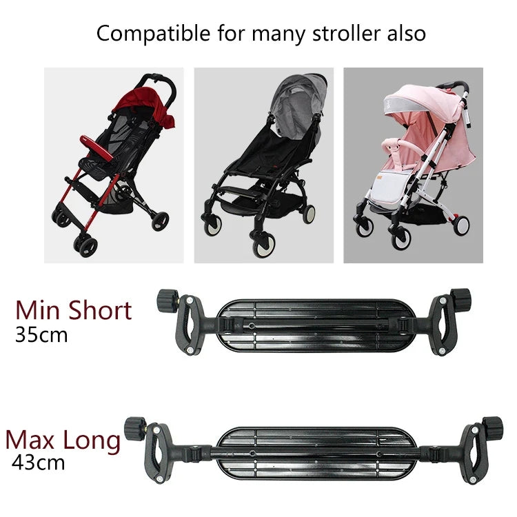 Baby Stroller Accessories Adjustable Pedal Footrest Highchair Footboard