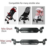 Baby Stroller Accessories Adjustable Pedal Footrest Highchair Footboard