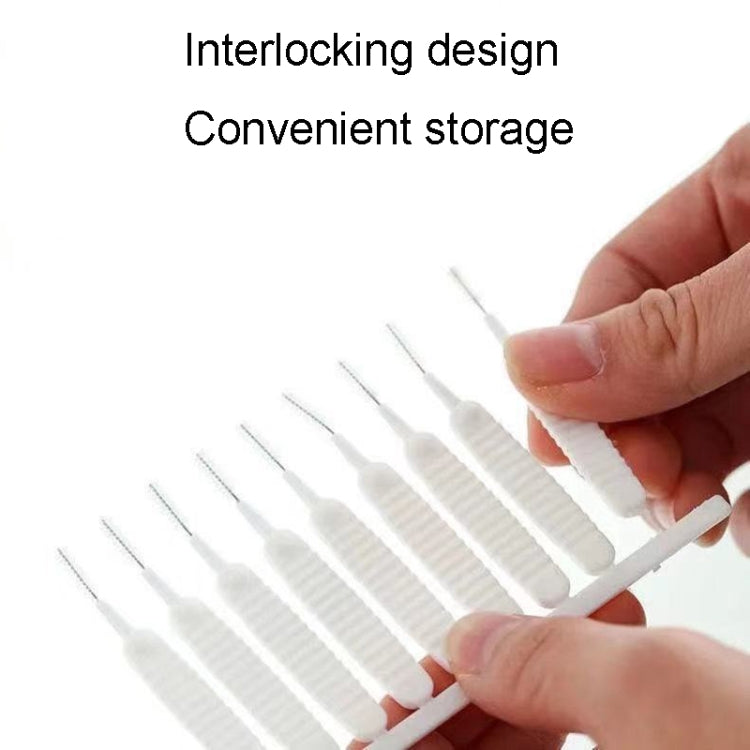 10pcs /Pack Multifunctional Shower Hole Cleaning Brush Anti-Blocking Bath Faucet Washing Tool