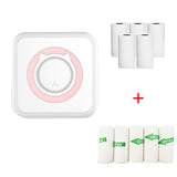 C15 Mini Student Bluetooth Inkless Photo Label Thermal Printer, Green+5 Paper, Pink+5 Paper, Green+5 Stickers, Pink+5 Stickers, Green+10 Paper, Pink+10 Paper, Green+5 Stickers+5 Paper, Pink+5 Stickers+5 Paper, Green+5 Stickers+5 Paper+3 Color Paper    ...