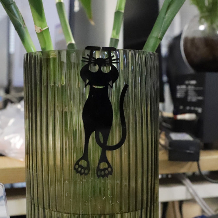 Hollow Acrylic Kitten Bookmark Label Card