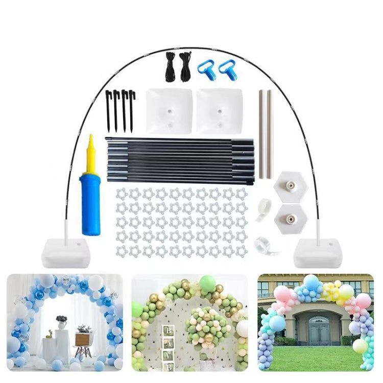 108 x 120 Inch Balloon Arch Stand Set Holiday Party Decoration Props, 108 x 120 Inch