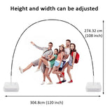 108 x 120 Inch Balloon Arch Stand Set Holiday Party Decoration Props, 108 x 120 Inch