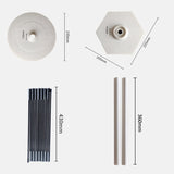 108 x 120 Inch Balloon Arch Stand Set Holiday Party Decoration Props, 108 x 120 Inch