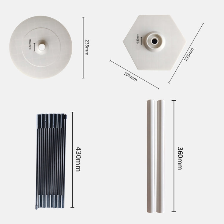 108 x 120 Inch Balloon Arch Stand Set Holiday Party Decoration Props, 108 x 120 Inch