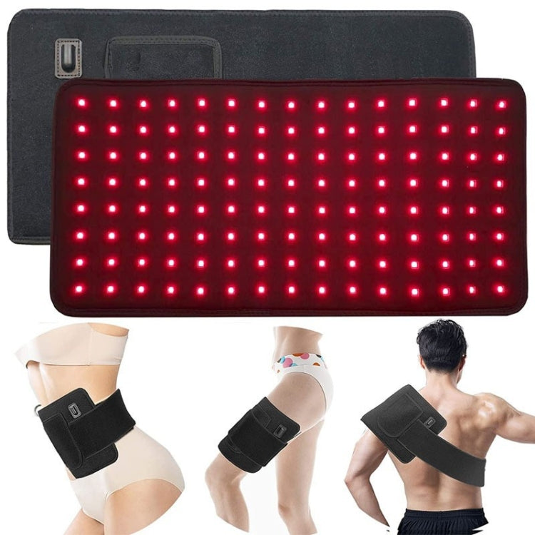 120 LEDs Red Light + Infrared Light Therapy Belt For Back Shoulder Waist Pain Relief, US Plug, UK Plug, EU Plug, AU Plug