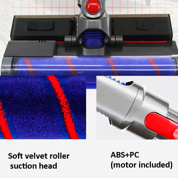 Vacuum Cleaner Floor Brush Head With Green Light, For Dyson  V7 / V8 / V10 / V11 / V15+Water Tank, For Dyson V10 Slim V12 Slim, For Dyson V7 V8 V10 V11 V15, For Dyson V10 Slim V12 Slim+Water Tank