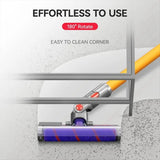 Vacuum Cleaner Floor Brush Head With Green Light, For Dyson V10 Slim V12 Slim, For Dyson V7 V8 V10 V11 V15