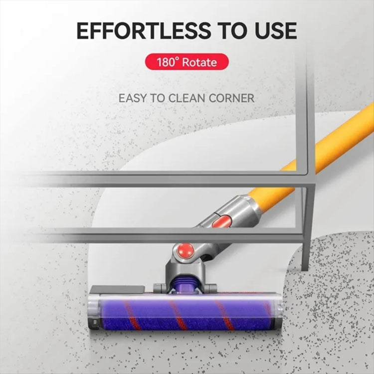 Vacuum Cleaner Floor Brush Head With Green Light, For Dyson V10 Slim V12 Slim, For Dyson V7 V8 V10 V11 V15
