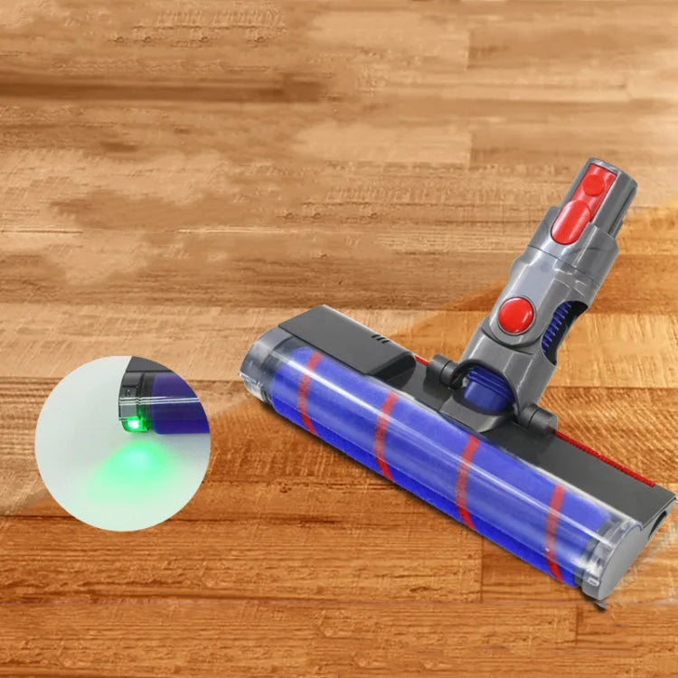 Vacuum Cleaner Floor Brush Head With Green Light, For Dyson V10 Slim V12 Slim, For Dyson V7 V8 V10 V11 V15