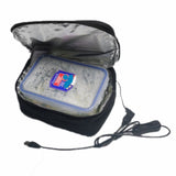 USB Heated Lunch Box Bag Outdoor Bento Thermal Bag