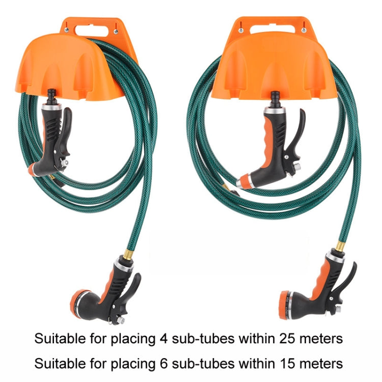 Wall Mounted Plastic Water Pipe Holder Garden Irrigation Accessories