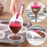 Cupcake Scoop Can Push Labor-saving Batter Chocolate Sauce Measuring Spoon