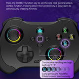 Z01 Wireless Gaming Vortex Dual Hall Body Grip For Switch / PS3 / PS4 / Adroid / IOS, White, black, green