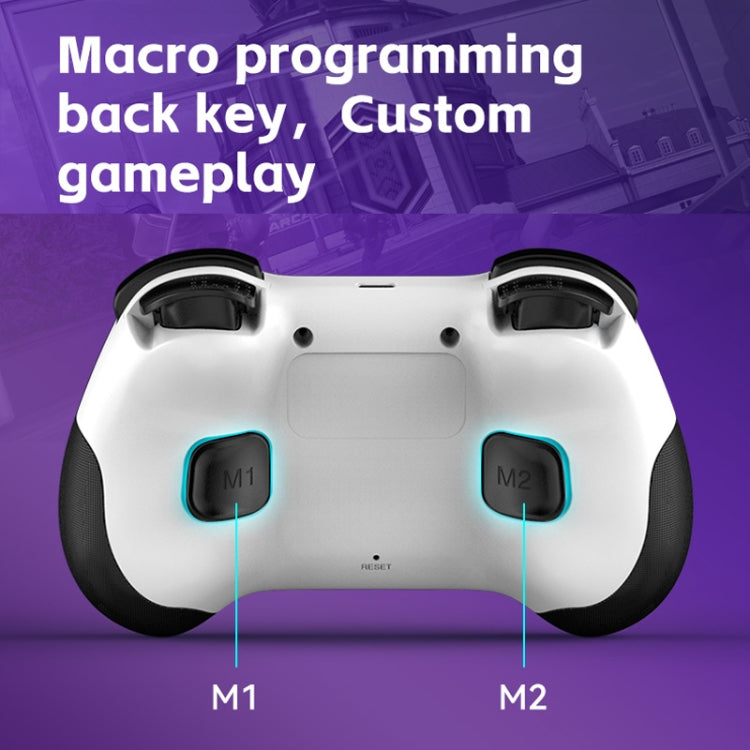 Z01 Wireless Gaming Vortex Dual Hall Body Grip For Switch / PS3 / PS4 / Adroid / IOS, White, black, green