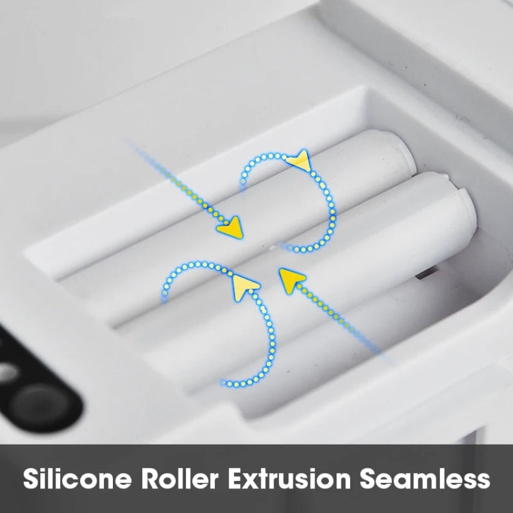 Smart Induction Toothpaste Squeezer Electric Automatic Toothpaste Dispenser, Battery White, Rechargeable White, Battery Silver, Rechargeable Silver