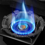 Kacheeg Household Gas Stove Gathering Fire Energy Saving Cover Kitchen Non-Slip Windscreen, Four-Jawed