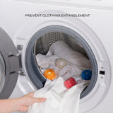 4pcs /Set Household Anti-tangle Laundry Balls Anti-knotting Laundry Cleaning Ball for Washing Machine