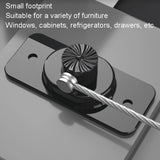 Children Window Safety Lock Limited Positioning Password Refrigerator Lock, 3-digit Password