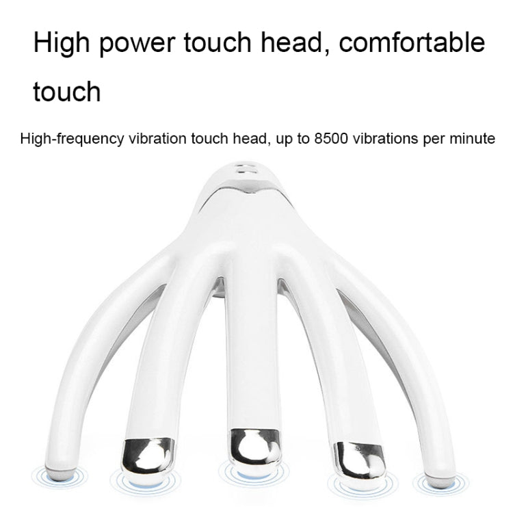Mini Charging Electric Head Massager Multifunctional Heated Vibration Massage Comb
