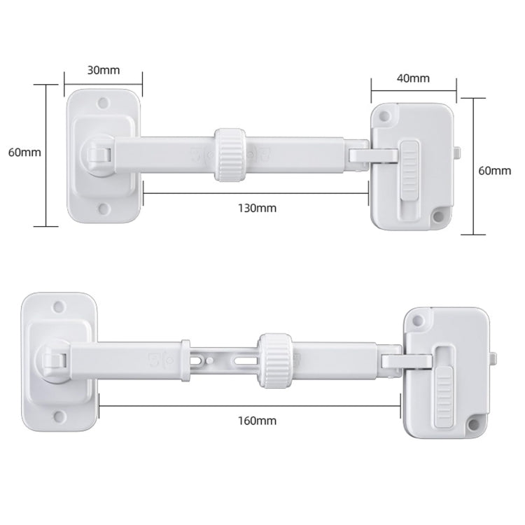 Window Limator Lock Children Safety Lock Anti-Theft Window Lock, FT1