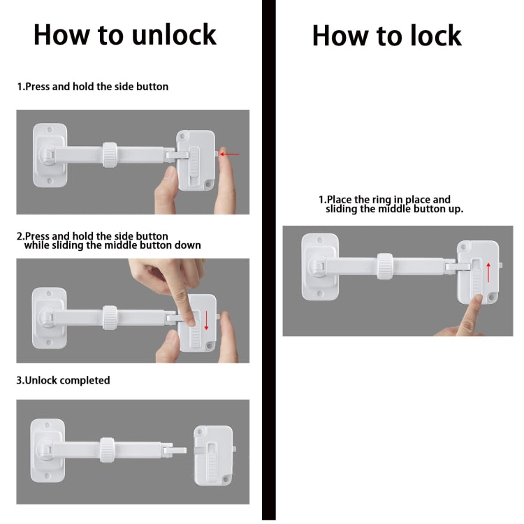 Window Limator Lock Children Safety Lock Anti-Theft Window Lock, FT1