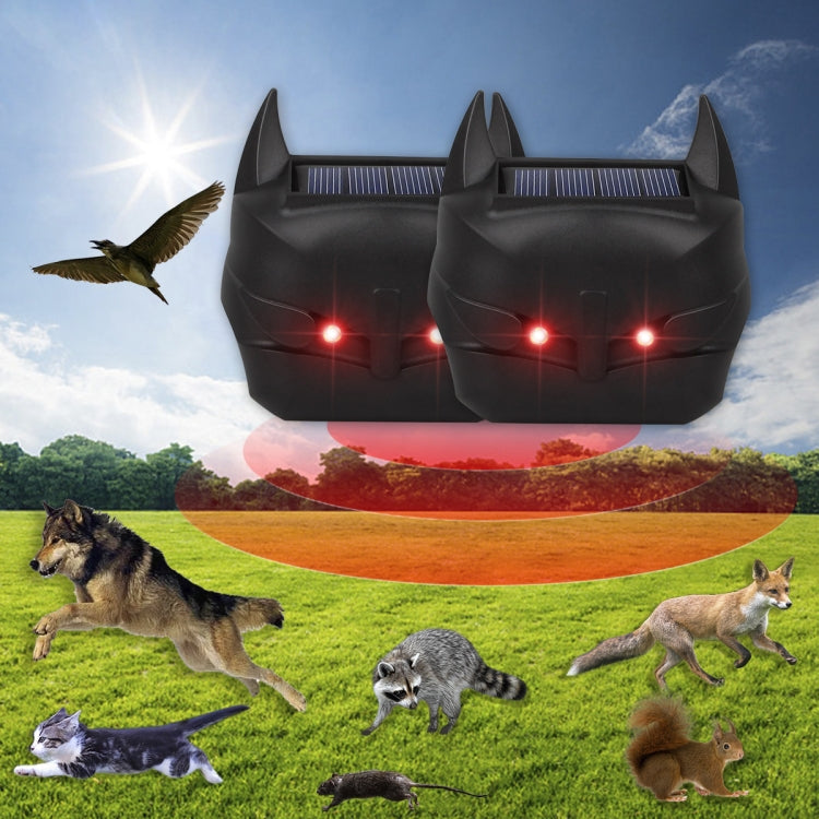 Solar Red Light Burst Flash Mouse Repeller Ultrasonic Animal Repeller, MS-216