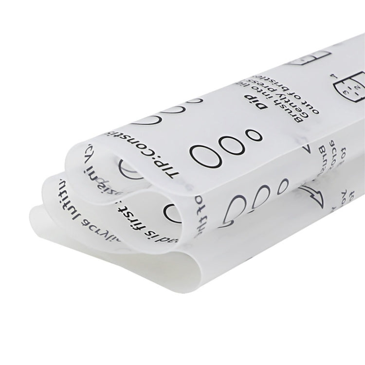 Silicone Manicure Pads Palette Practice Table Mats, 40x30x0.06cm