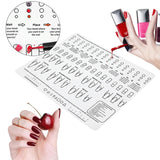 Silicone Manicure Pads Palette Practice Table Mats, 40x30x0.06cm