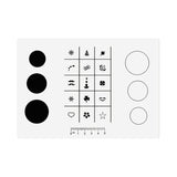 Silicone Manicure Pads Nail Sticker Printing Filling Coloring Pads, 21x15cm A, 21x15cm B