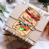 Valentine Day Bottle Shape Greeting Card Holiday Gift Exchange Card Kids Party Favor Message Card, 24pcs /Set, 48pcs /Set