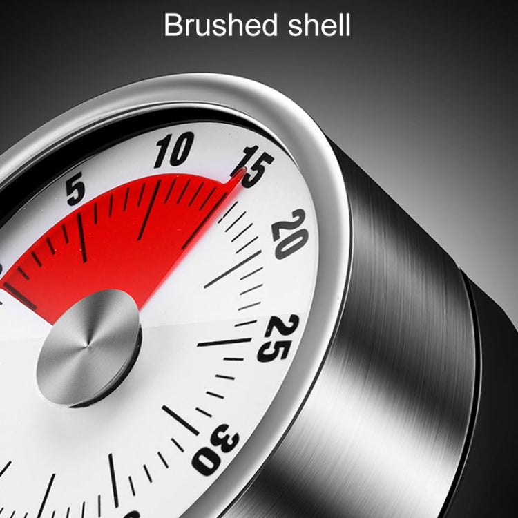 Kitchen Stainless Steel Mechanical Timer Student Time Management Reminder Baking Alarm Clock